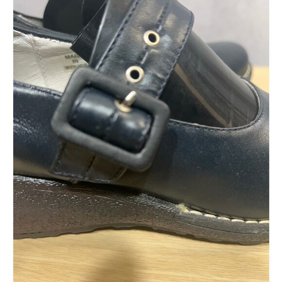 Venettini Mary Jane Wedge Girls Back To School Shoes Size 36 Made In Mexico - Picture 6 of 10